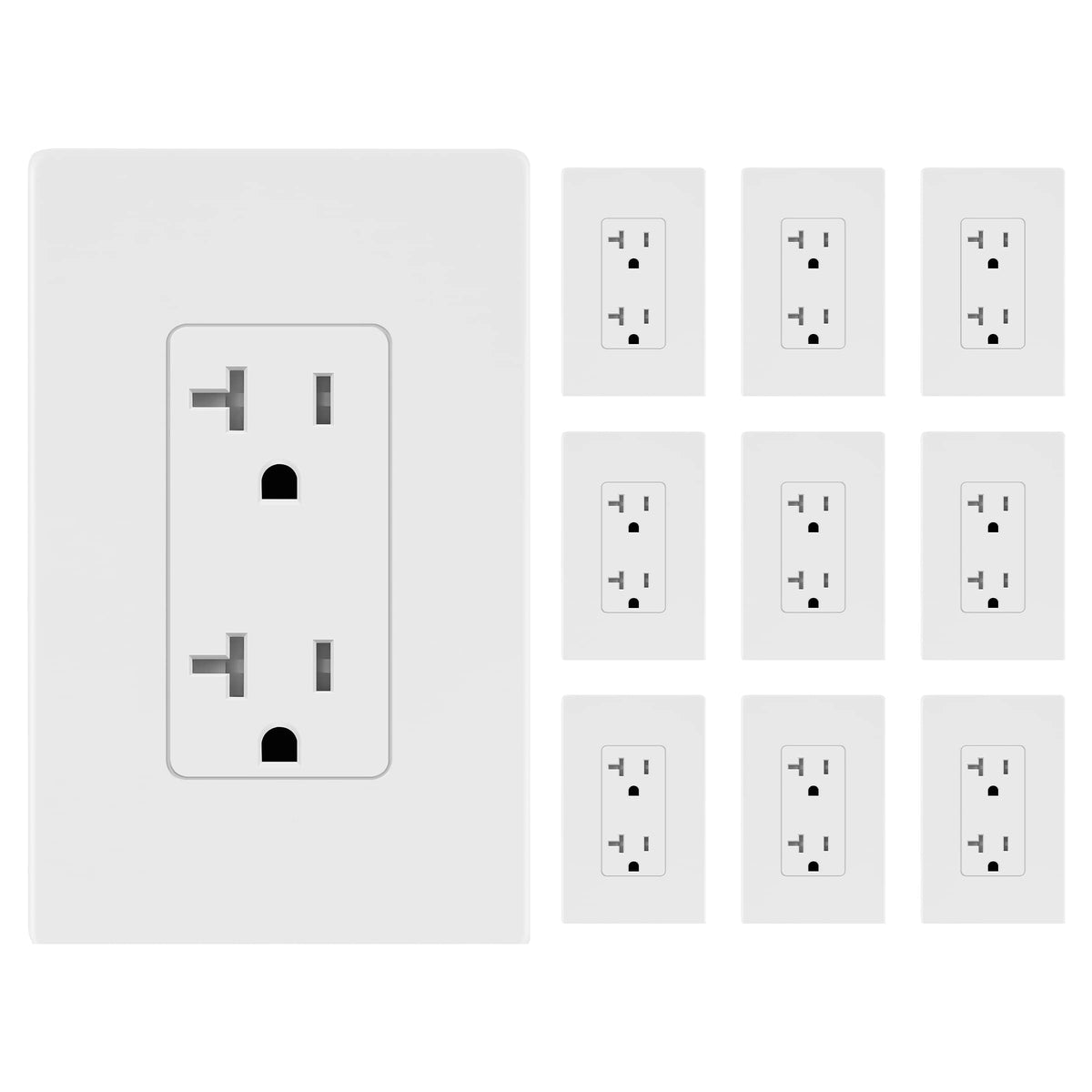 Electrical Receptacle – 15A & 20A Wall Outlet