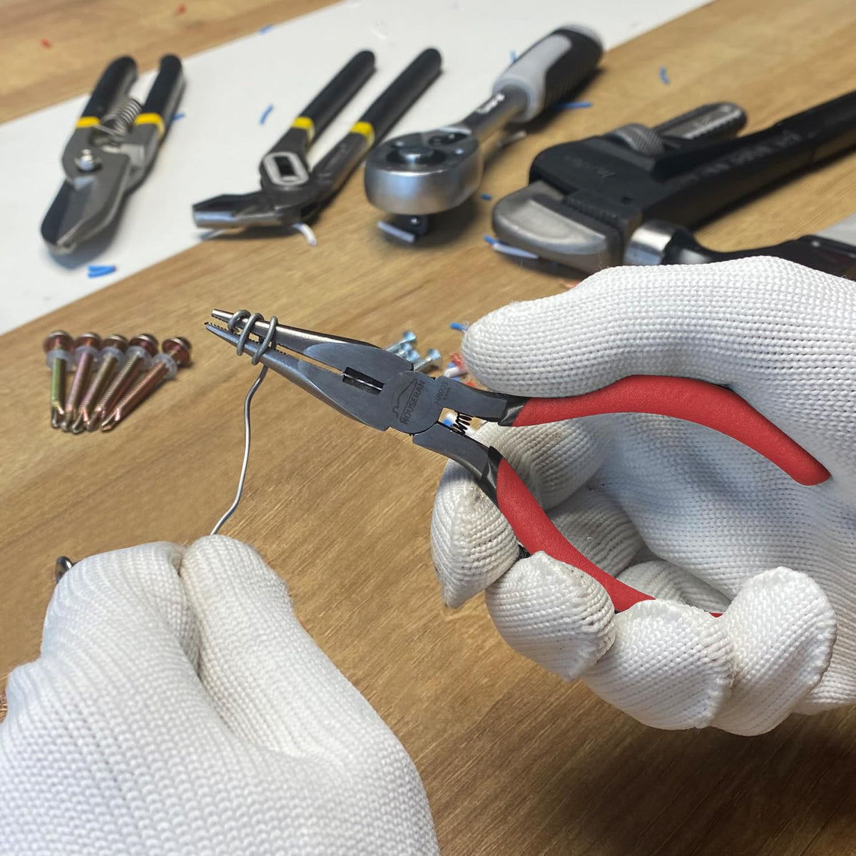 5-Inch Needle Nose Pliers Set for Precision Work