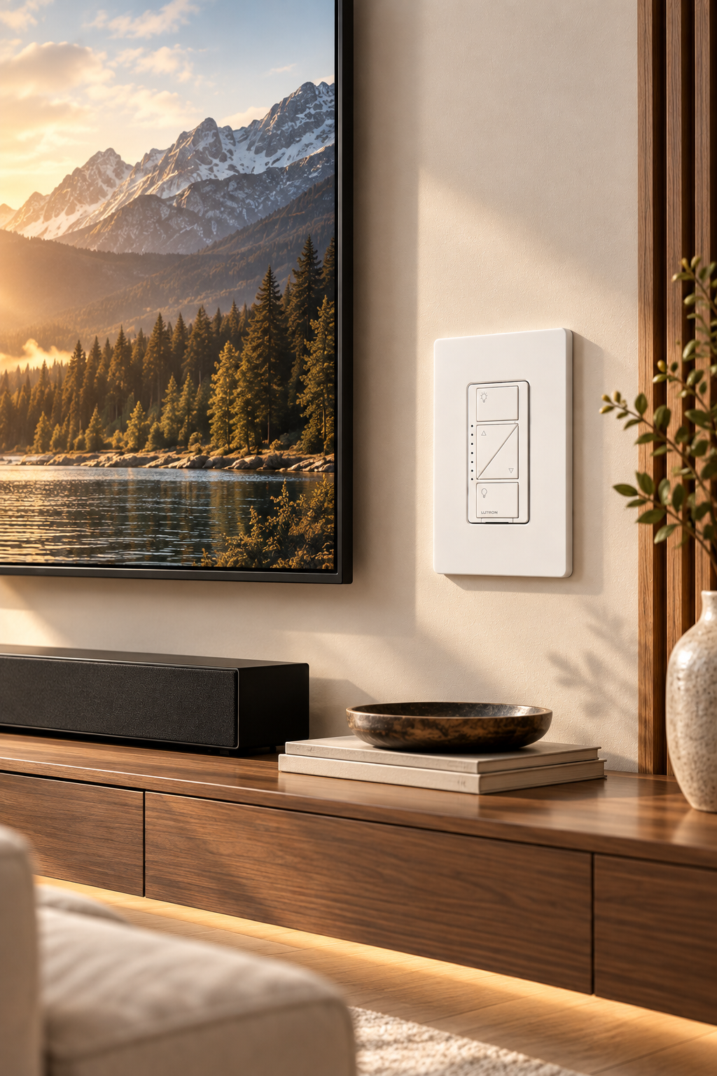 Lutron Diva Smart Dimmer Switch for Caseta Smart Lighting