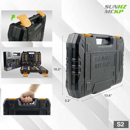 66-Piece Magnetic Screwdriver Set with S2 Steel Bits