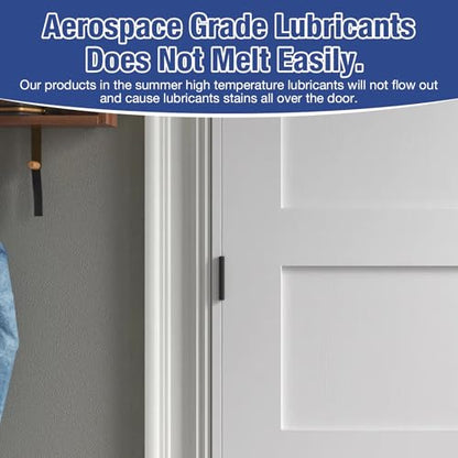 3.5-Inch Door Hinges with Matte Black Finish