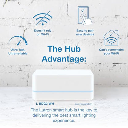 Lutron Diva Smart Dimmer Switch for Caseta Smart Lighting