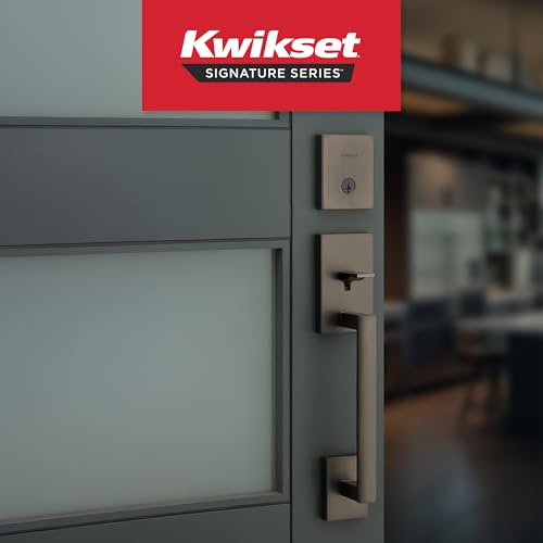 Low-Profile Door Handleset with Rekeyable Lock