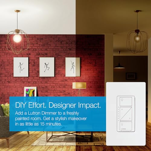 Lutron Diva Smart Dimmer Switch for Caseta Smart Lighting