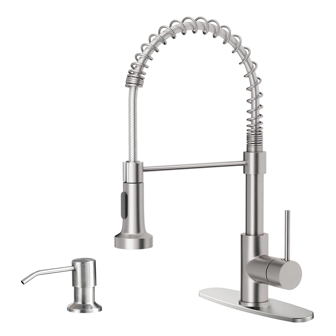 Kitchen Sink Faucet with Single-Handle Control