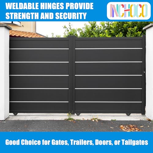 Heavy-Duty Weld-On Gate Hinges with 270° Rotation