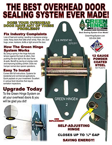Garage Door Hinge for 4-Panel Residential Doors
