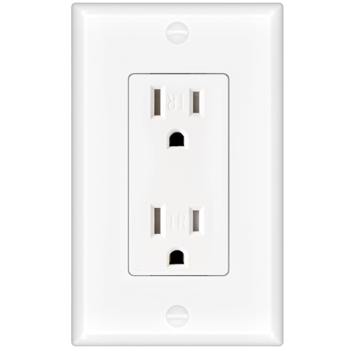 Tamper-Resistant Outlet – 15A Standard Receptacle