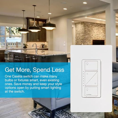Lutron Diva Smart Dimmer Switch for Caseta Smart Lighting