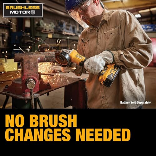 20V Brushless Cordless Angle Grinder for Workshop Use
