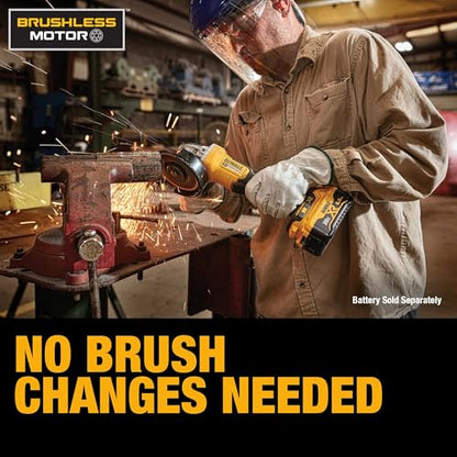 20V Brushless Cordless Angle Grinder for Workshop Use