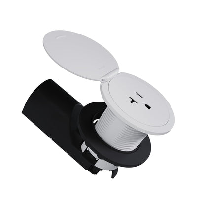 Countertop Outlet – 20A Sink-Safe Pop-Up Design