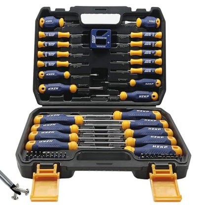 66-Piece Magnetic Screwdriver Set with S2 Steel Bits