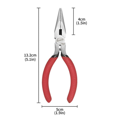 5-Inch Needle Nose Pliers Set for Precision Work