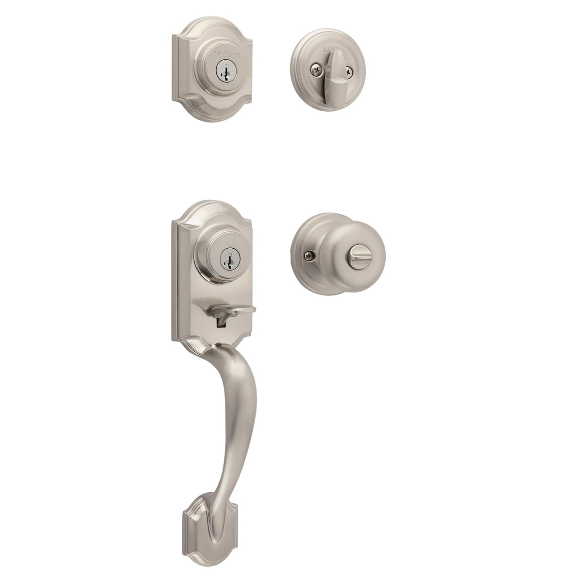 Single Cylinder Door Handleset with SmartKey Security