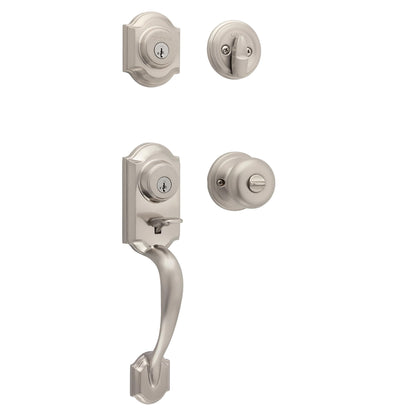 Single Cylinder Door Handleset with SmartKey Security