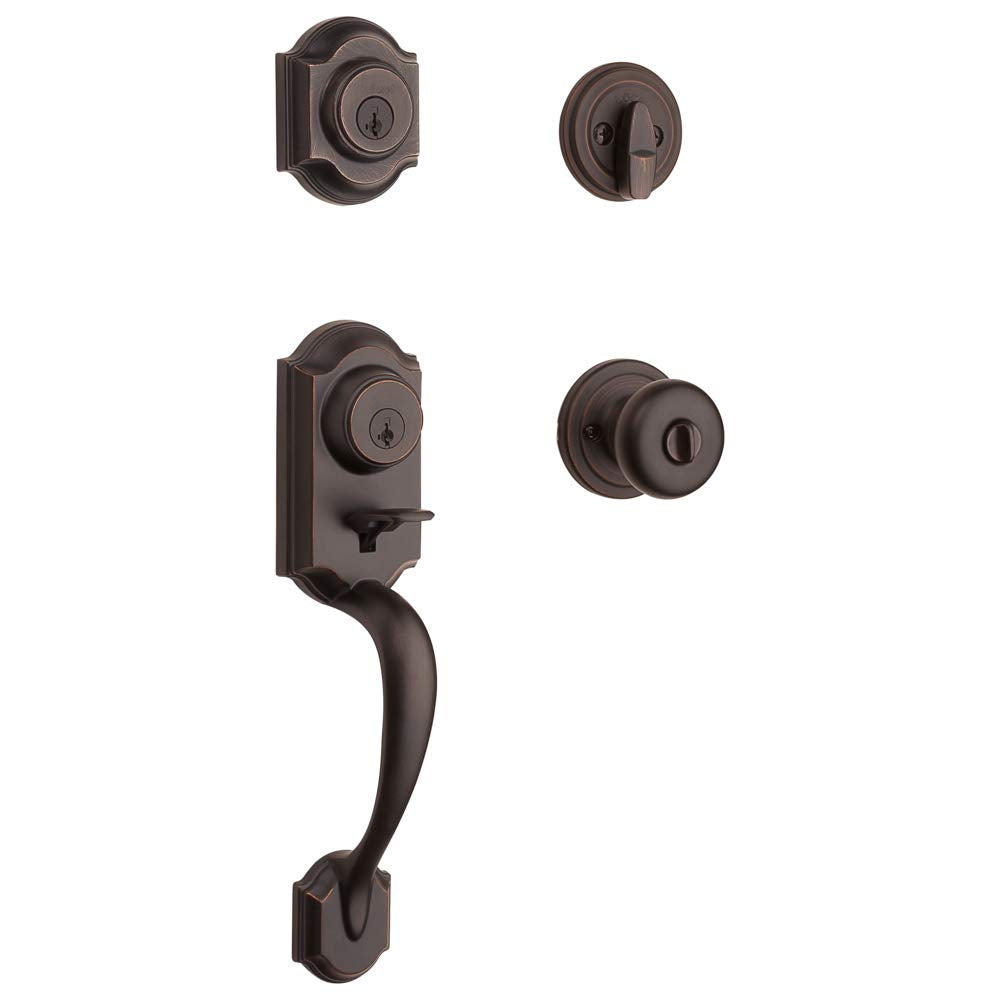 Single Cylinder Door Handleset with SmartKey Security