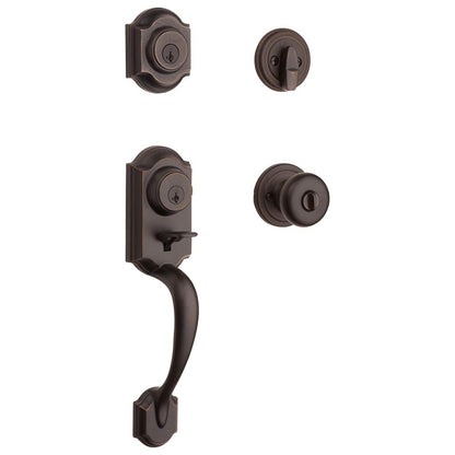 Single Cylinder Door Handleset with SmartKey Security