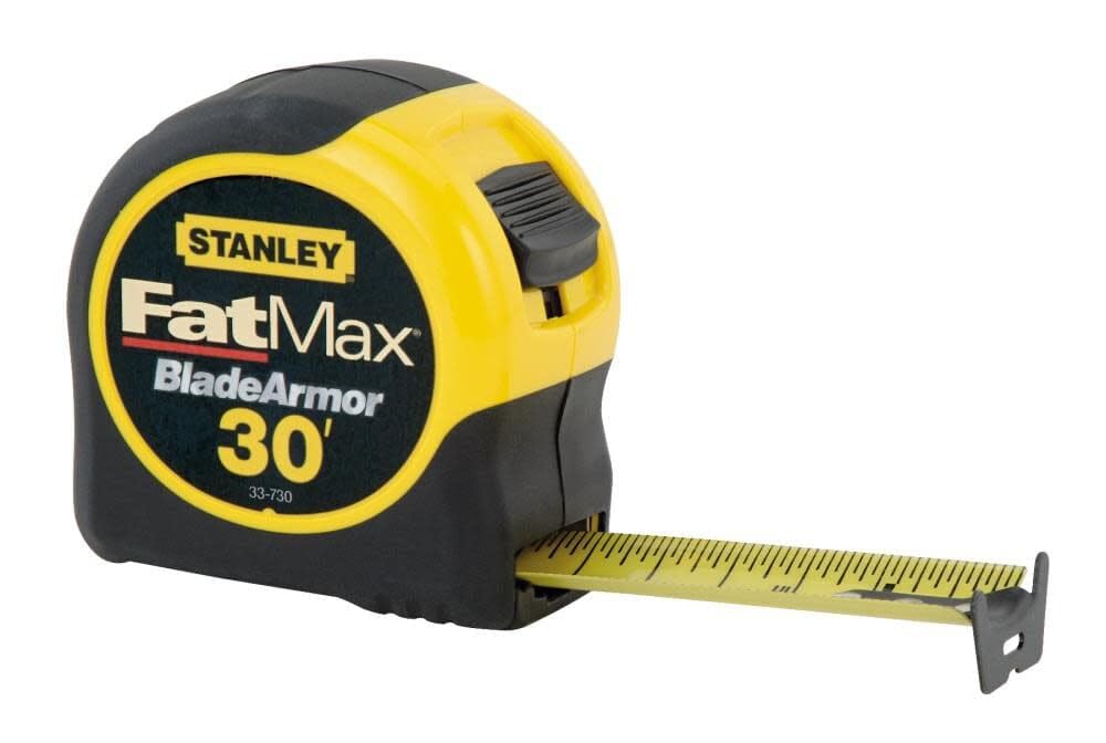 30-Foot Heavy-Duty Tape Measure for Jobsite Use