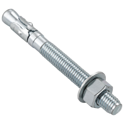 Zinc-Plated Wedge Anchors for Concrete Fastening