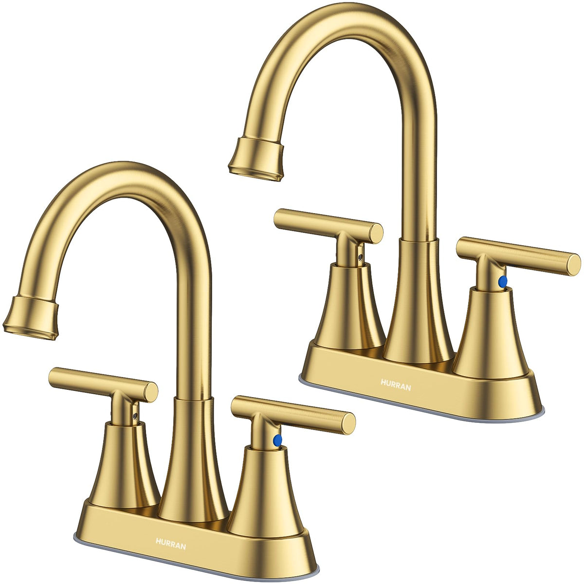 4-Inch Centerset Bathroom Faucet with Dual Handles