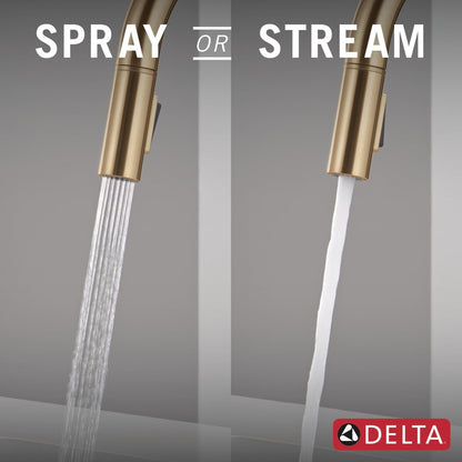 Modern Kitchen Faucet with Pull-Down Sprayer