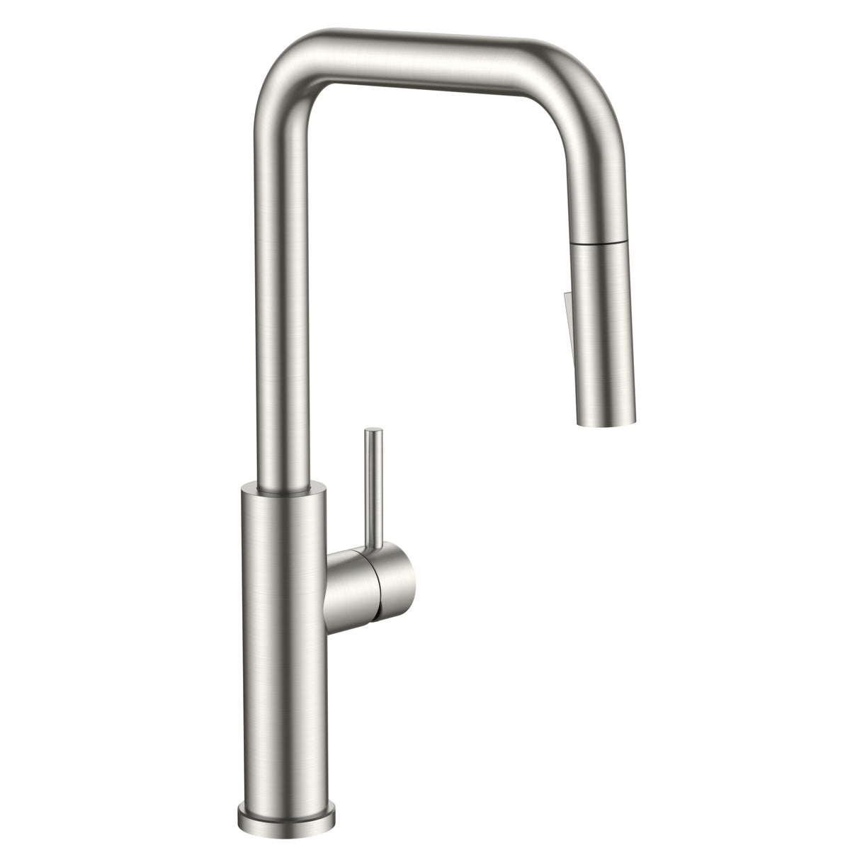 High-Arc Kitchen Faucet with Pull-Down Sprayer