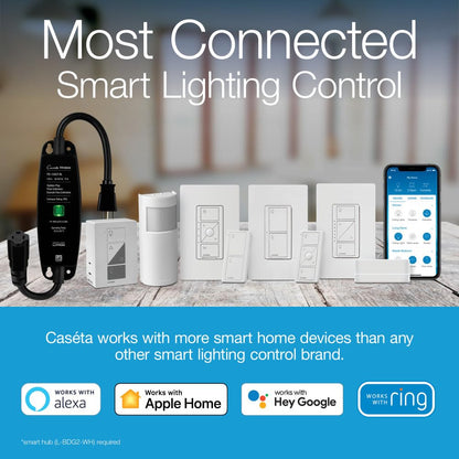 Lutron Diva Smart Dimmer Switch for Caseta Smart Lighting