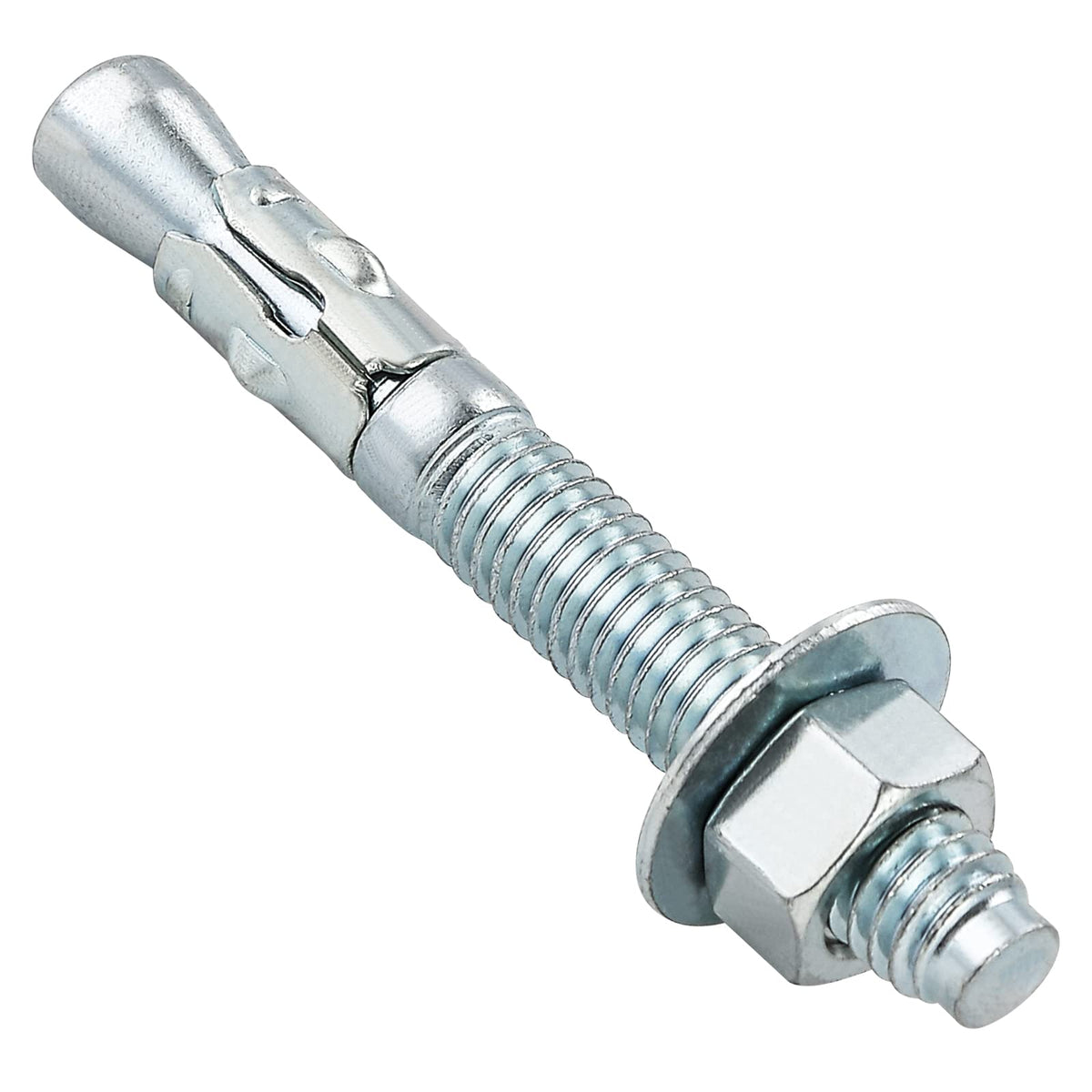 Zinc-Plated Wedge Anchors for Concrete Fastening