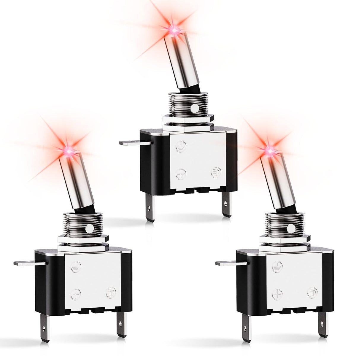 Rocker Toggle Switch – SPST On-Off Control