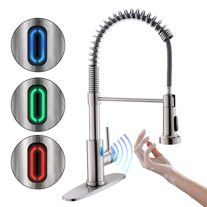 Kitchen Sink Faucet with Single-Handle Control