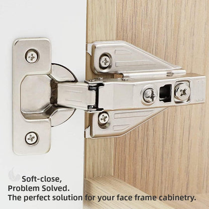 Soft-Close Cabinet Hinges with 3-Way Adjustment