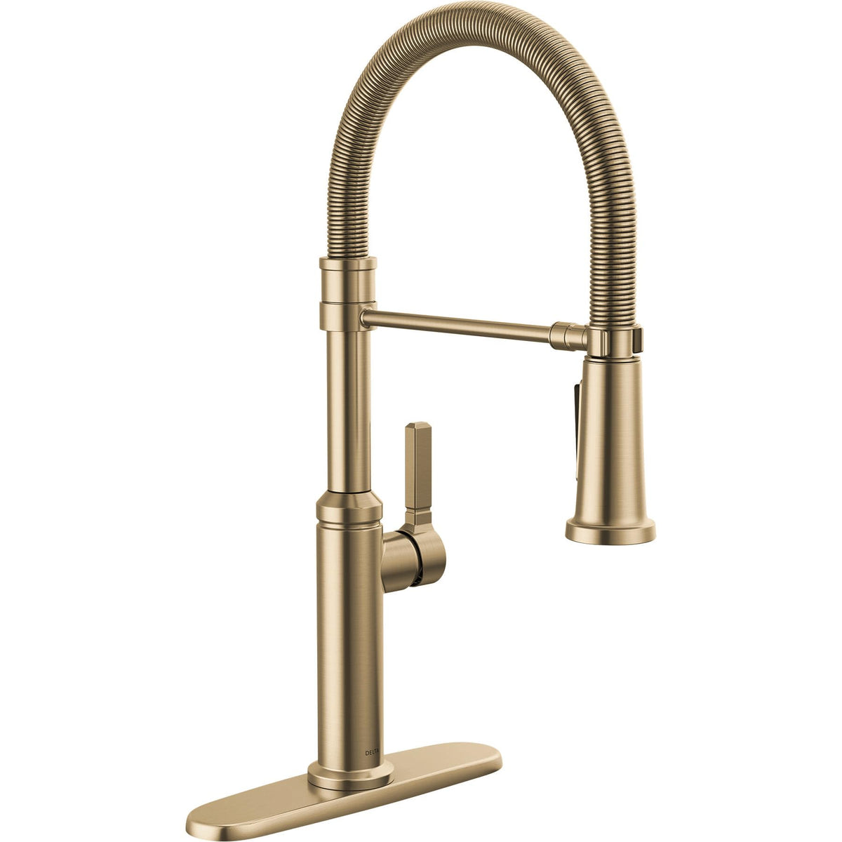 Commercial Kitchen Faucet with Pull-Down Sprayer