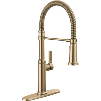 Commercial Kitchen Faucet with Pull-Down Sprayer