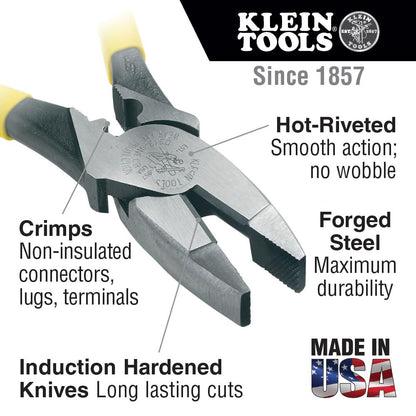6-Piece Pliers Set for Cutting, Crimping and Wiring
