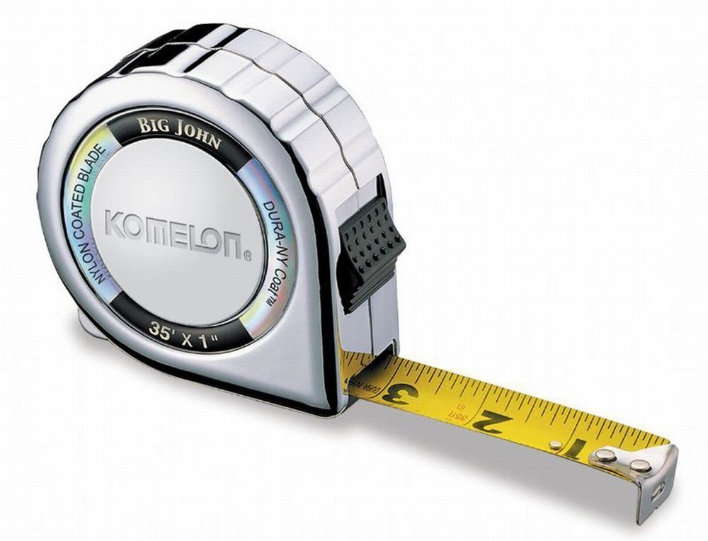 35-Foot Tape Measure with Durable Chrome Case