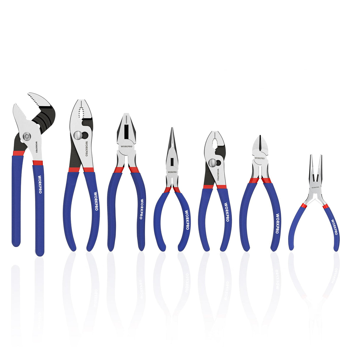 7-Piece Pliers Set with Multi-Purpose Hand Tools