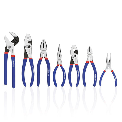 7-Piece Pliers Set with Multi-Purpose Hand Tools