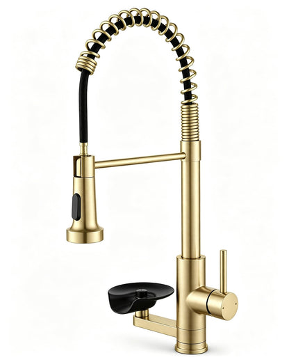 Kitchen Sink Faucet with Single-Handle Control