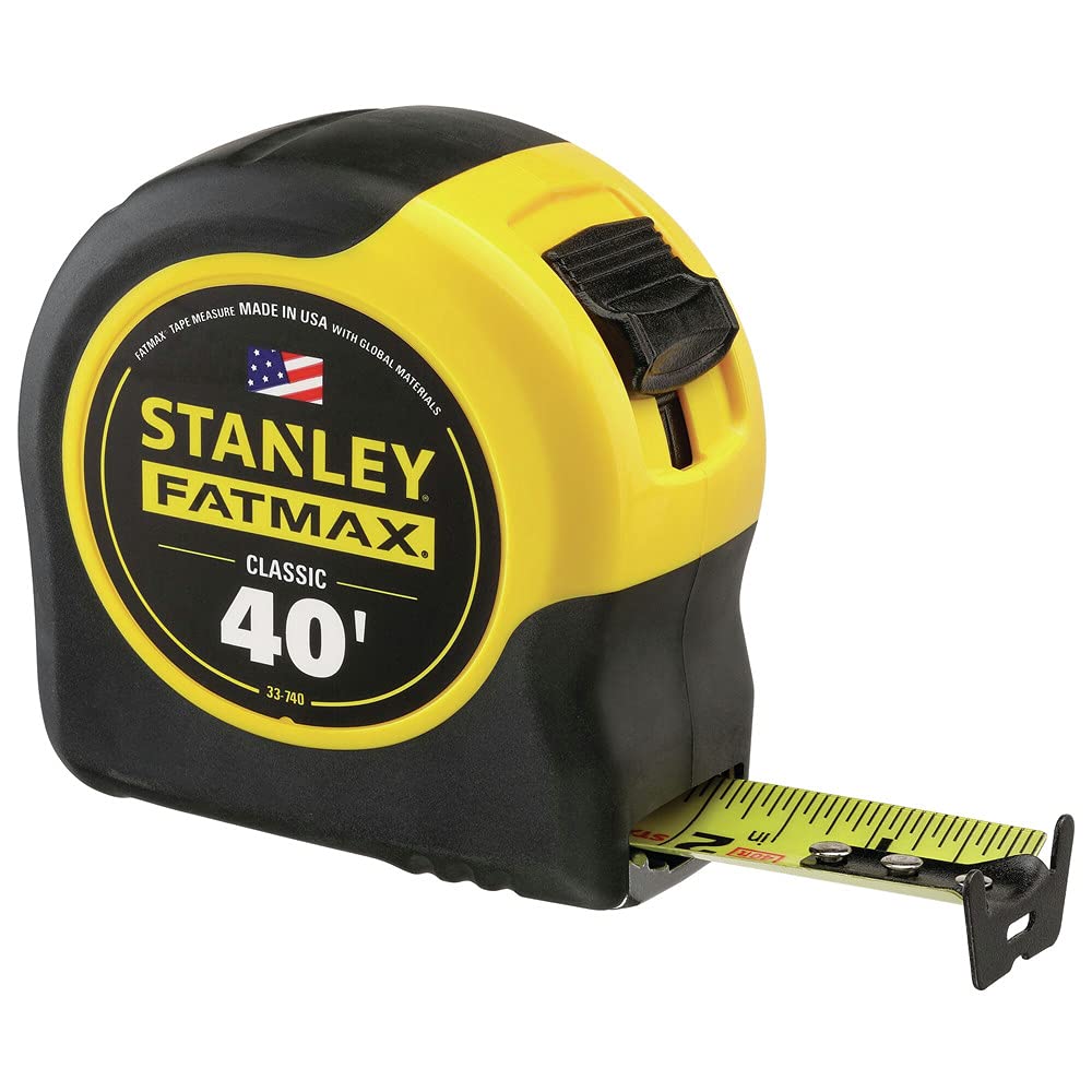 30-Foot Heavy-Duty Tape Measure for Jobsite Use