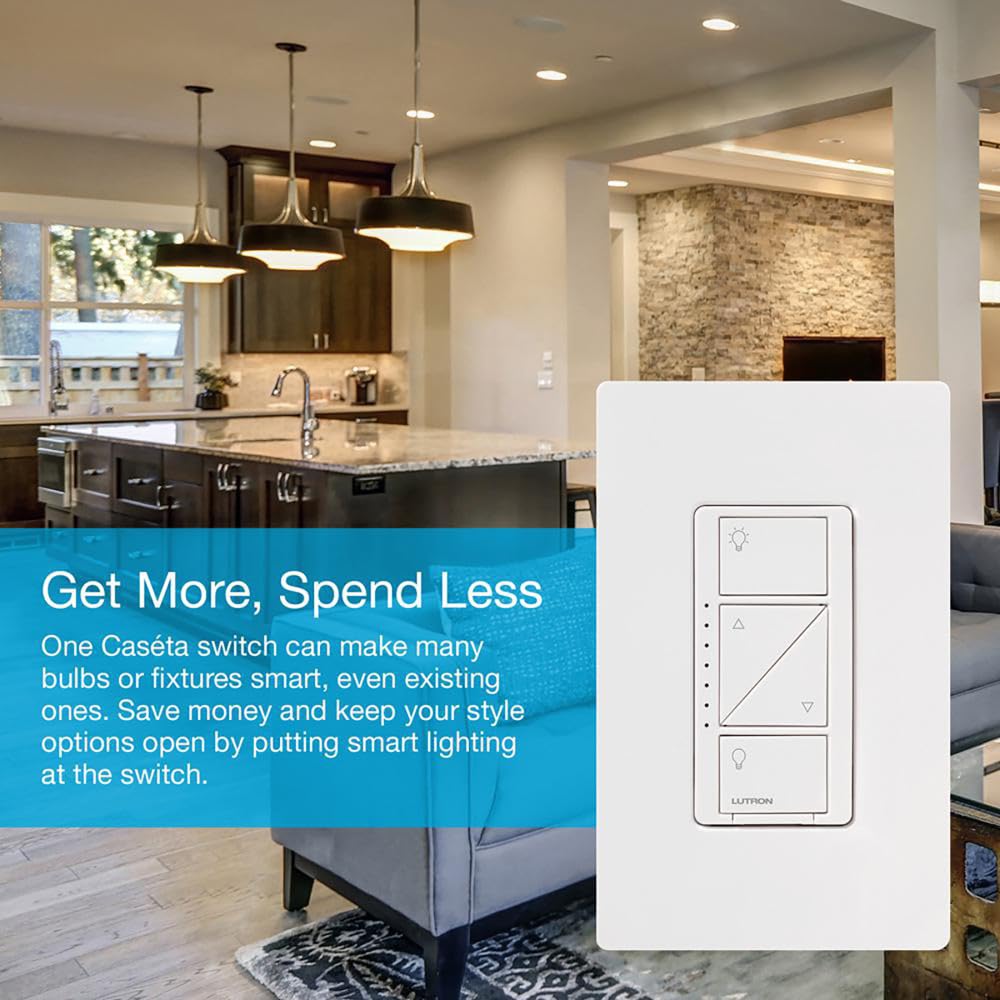 Lutron Diva Smart Dimmer Switch for Caseta Smart Lighting