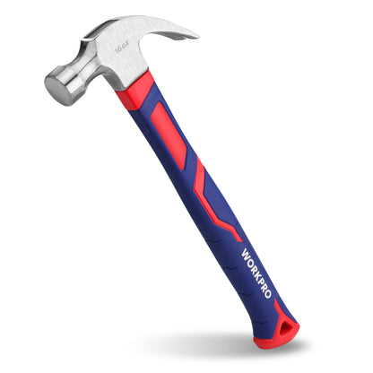 Claw Hammer – Forged Steel Head & Fiberglass Handle