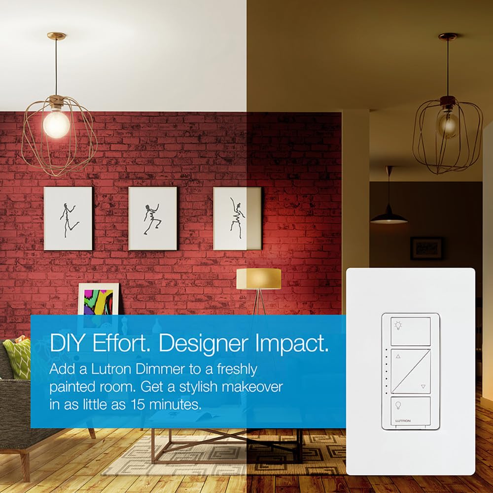 Lutron Diva Smart Dimmer Switch for Caseta Smart Lighting