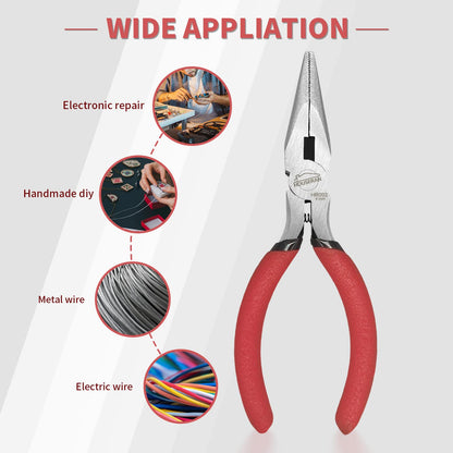 5-Inch Needle Nose Pliers Set for Precision Work