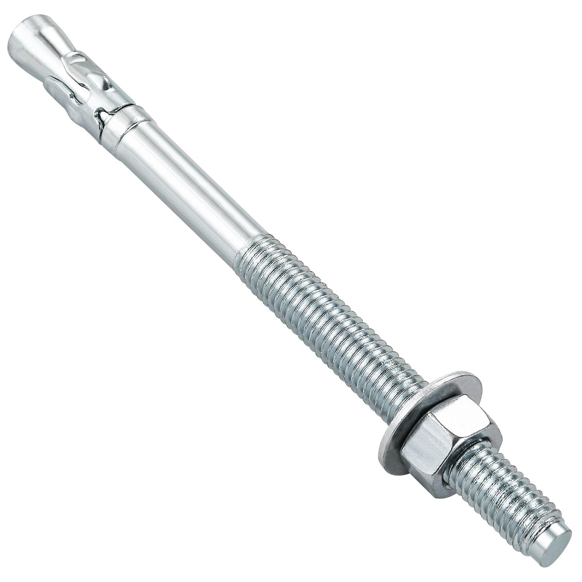 Zinc-Plated Wedge Anchors for Concrete Fastening