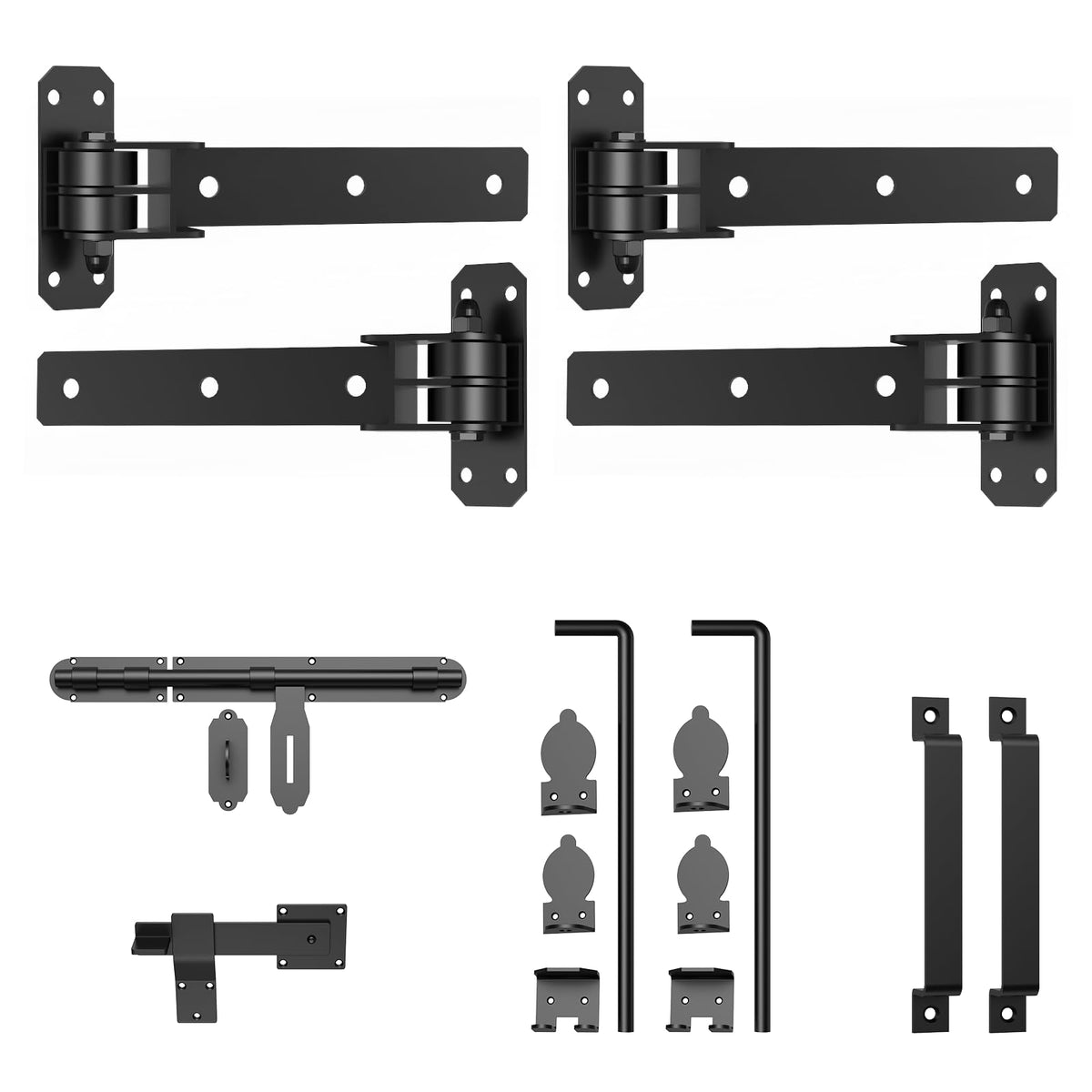 Heavy-Duty Gate Hinges for Doors and Outdoor Gates