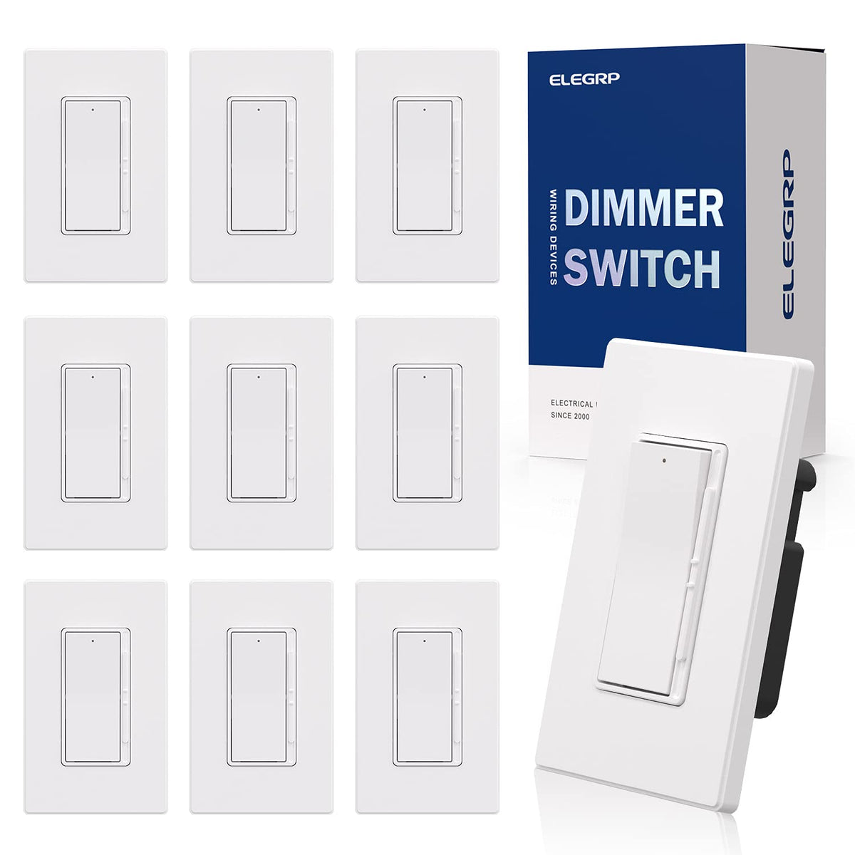 LED Dimmer Light Switch – Single Pole & 3-Way