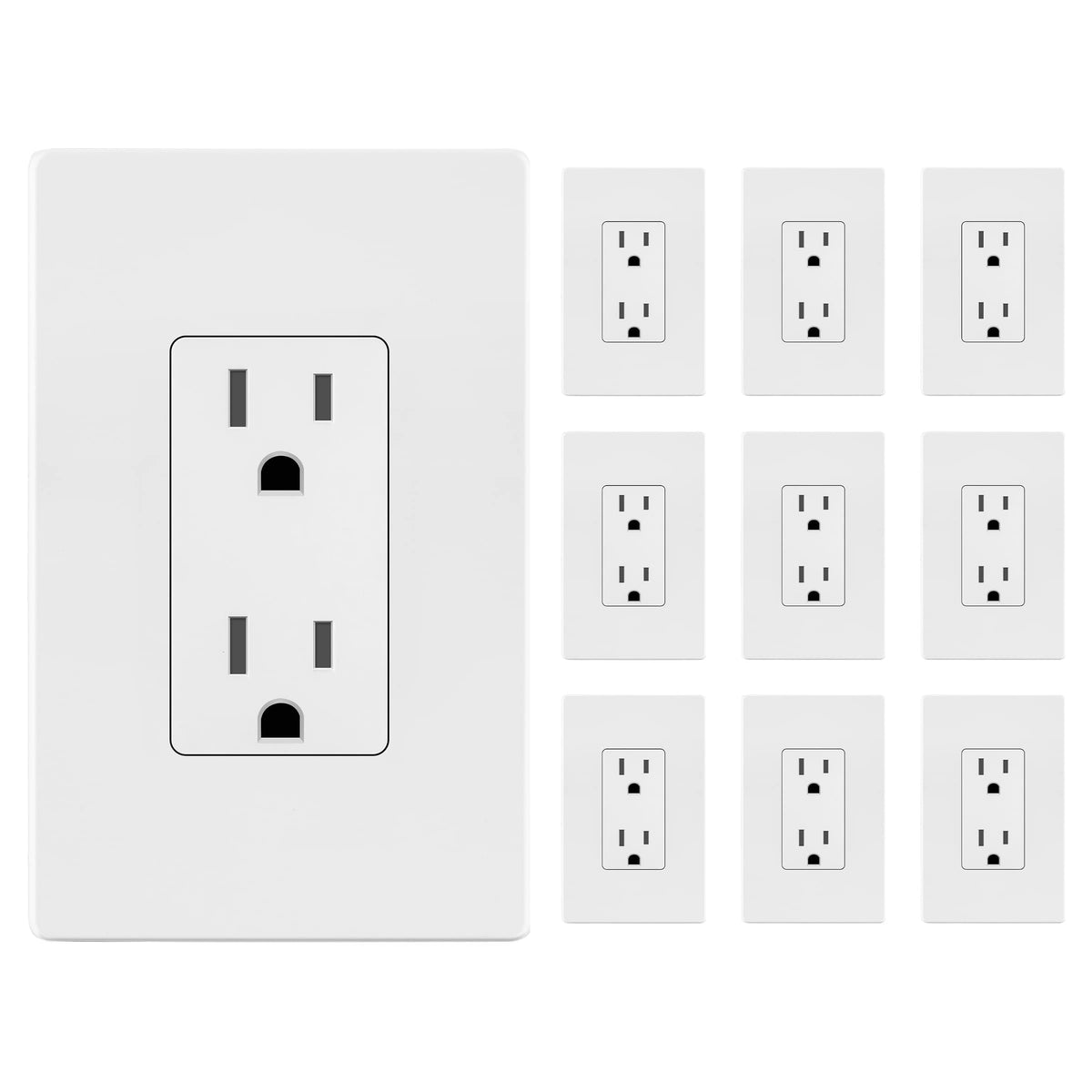 Electrical Receptacle – 15A & 20A Wall Outlet