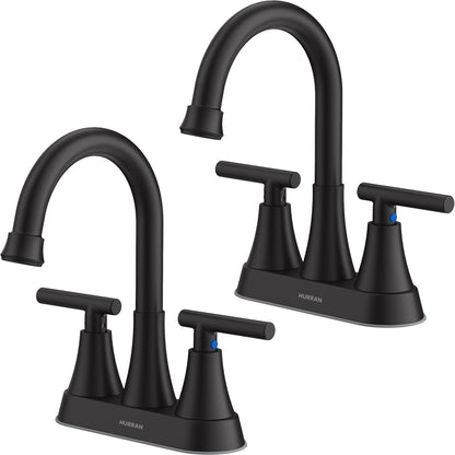 4-Inch Centerset Bathroom Faucet with Dual Handles