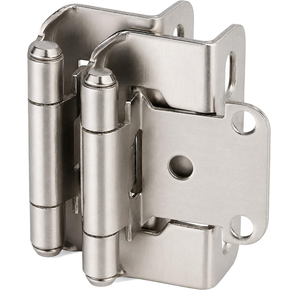 1/2-Inch Overlay Cabinet Hinges with Semi-Wrap Design